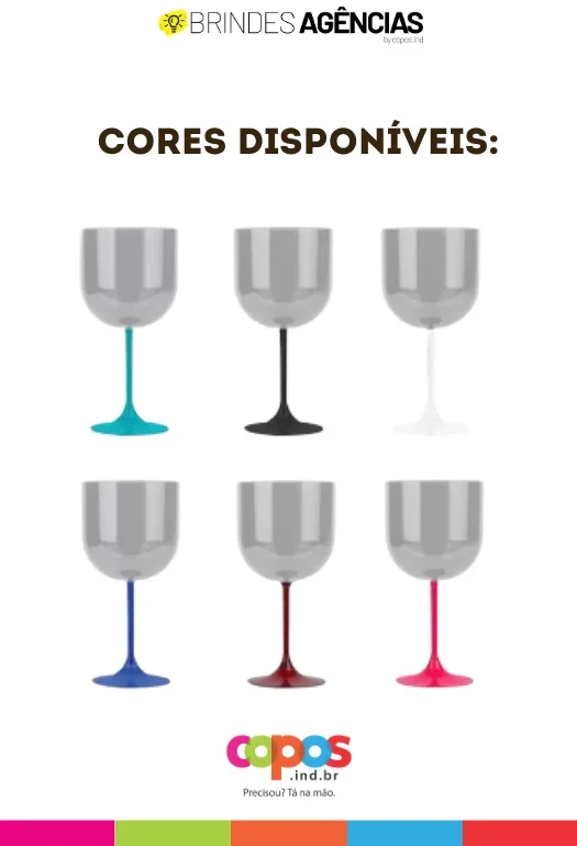 Ta&ccedil;a de Gin Bicolor